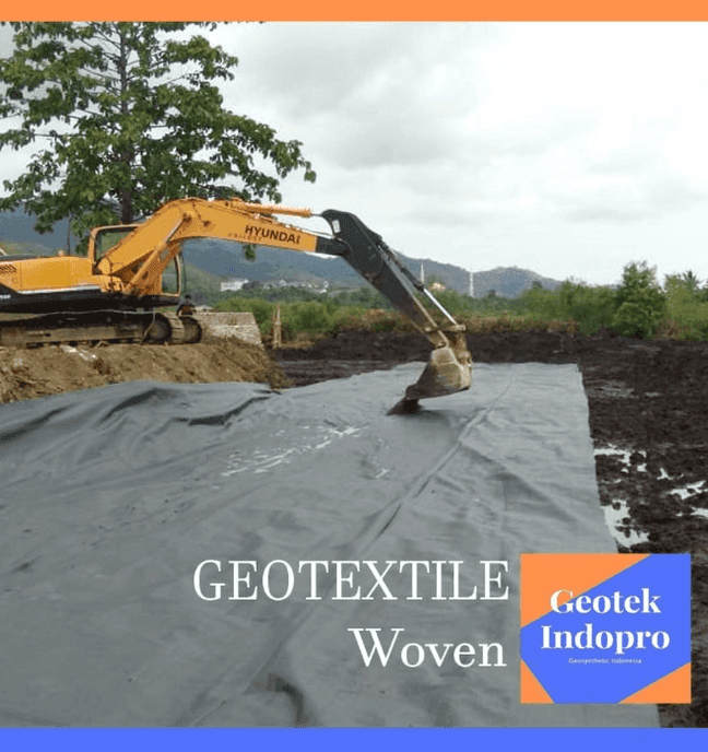 Geotextile Woven High Strength PET 400/50 kN (Roll)